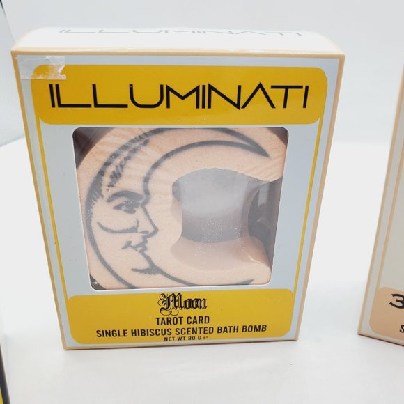 NIB BUNDLE of 4 ILLIMINATI TAROT CARD BATH BOMBS - Picture 4 of 8